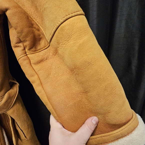 Genuine shearing heavy Winter coat - Picture 3 of 15